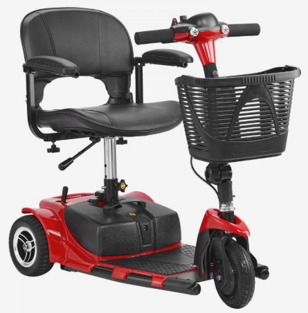 3-hjulet scooter.